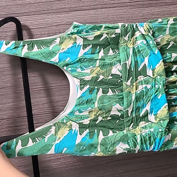 Ricki's green leaf maxi dress - Picture 4 of 4